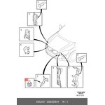 30653441, Пистон пластиковый 8мм