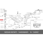 Фильтр топливный NISSAN Maxima (A32/A33) mot.2,0T 280pS 16400-4M405