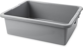 Фото 1/3 FG335100GRAY, 28.9L Grey Polyethylene Storage Box, 17.78cm x 43.51cm x 54.61cm