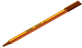 Капиллярная ручка Rapido коричневая, 0.4 мм, трехгранная CK_40104