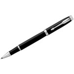 Ручка-роллер IM Essential Muted Black CT черная, 0.8 мм, подарочная упаковка 2143634
