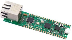 W5500-EVB-PICO, Development Boards & Kits - ARM Based on Raspberry Pi RP2040 fully hardwired TCP/IP controller W5500