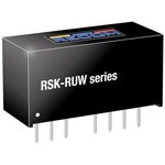 RSK-2405SRUW/H3, Isolated DC/DC Converters - Through Hole 2W 4.5-36Vin 5Vout 400mA