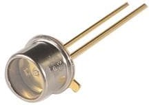 MTD3910W, Photodiodes 900nm TO-18 Metal Can Dome Lens
