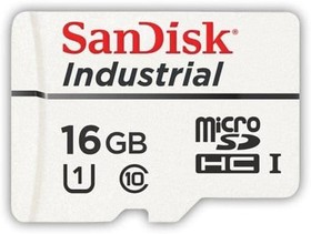 SDSDQAF4-016G-I, Memory Cards 16GB 2.7-3.6V 3D microSD Industrial, -25C to 85C