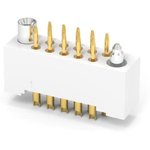 IW-2P1-14-PSC-J, Power to the Board 7x7 Position Plug, PCB Connector, Vertical Solder Cup with Mounting, Fixed Jackset