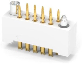 IW-2P1-26-PSC-J, Power to the Board 13x13 Position Plug, PCB Connector, Vertical Solder Cup with Mounting, Fixed Jackset