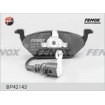 Колодки тормозные передние FENOX BP43143