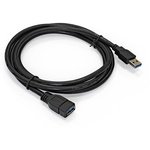 EX284932RUS, Удлинитель USB 3.0 ExeGate EX-CC-USB3-AMAF-1.8 (Am/Af, 1,8м)