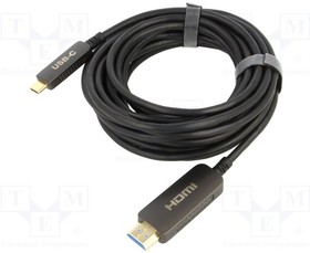 D3742CH-5.0, Adapter; HDCP 2.2,HDMI 2.0; HDMI plug,USB C plug; gold-plated