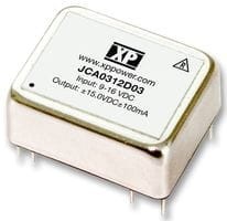 Фото 1/2 JCA0312D01, Isolated DC/DC Converters - Through Hole DC-DC, 3W, dual output