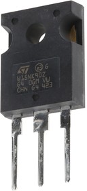 Фото 1/5 N-Channel MOSFET, 15 A, 900 V, 3-Pin TO-247 STW15NK90Z