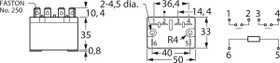 Relay, 2 Form A (N/O), 24 V (DC), 300 Ω, 25 A, 277 V (AC), HE2AN24J