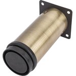 Ножка D50х120 круглая, регул, бронза - накл. 151289, Ножка