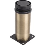 Ножка D50х120 круглая, регул, бронза - накл. 151289, Ножка