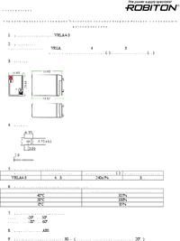 VRLA4-3, Аккумулятор свинцовый 4В-3Ач 48.2x38.4x81, Robiton | купить в ...
