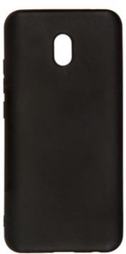 (Redmi 8A) чехол для Xiaomi Redmi 8A матовый силикон, черный