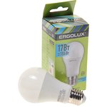 EL-LED-A60-17W-E27-4K, Лампа светодиодная Е27 A60 17W (155W) 220V холодный ERGOLUX