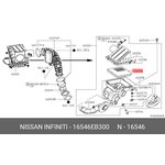 Фильтр воздушный NISSAN 16546-EB300