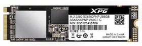 Фото 1/4 Накопитель SSD A-Data PCI-E x4 256Gb ASX8200PNP-256GT-C XPG SX8200 Pro M.2 2280