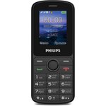 Мобильный телефон Philips E2101 Xenium черный моноблок 2Sim 1.77" 128x160 ...
