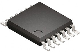 MCP3204-CI/ST, Analog to Digital Converters - ADC 12-bit SPI 4 Chl