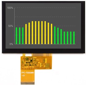 DT050ATFT-TS TFT LCD Colour Display / Touch Screen, 5in, 800 x 480pixels