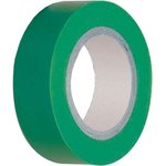Изолента пвх, 15 мм, зеленая Р861344