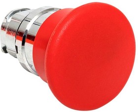 Фото 1/9 XB4BC-R, Исполнительный механизм кнопки XB4 "Грибок" красный возвратный без фиксации без подсветки