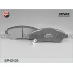 BP43405, Колодки тормозные Honda CR-V 2.0-2.4, 06- Передние дисковые