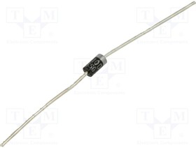 10DQ03TA, Diode: Schottky rectifying; THT; 30V; 1A; DO41; tape; Ufmax: 550mV