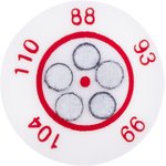 Non-Reversible Temperature Sensitive Label, 88°C to 110°C, 5 Levels