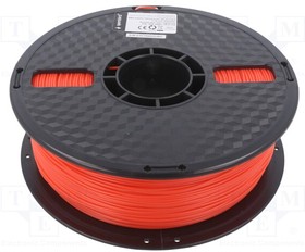 3DP-ABS1.75-01-FR, Филамент: ABS; 1.75mm; bright red; 225?245°C; 1kg