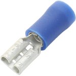 FDD2-250, CRIMP TERMINAL, FEMALE, BLUE, PK100