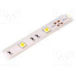 LS-5050WW30RN-2, Лента LED, белый теплый, 5050, 12В, LED/м: 30, 14,36мм, IP65, 120°