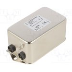 FN2090-10-06, FN2090 10A 250 V ac/dc 0 → 400Hz, Chassis Mount EMI Filter ...