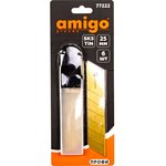 77222, Лезвие для ножа сегментированное 25мм 6шт. AMIGO