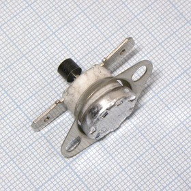 KSD301T 150С 250В 16А, (подвижный фланец), термостат, LBHL нормально замкнутые с кнопкой (ручной сброс)