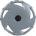 МК-ПЛ-В02, Колпак колеса R-22.5 заднего пластик (серый) (вентилятор) ТТ