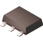 P-Channel MOSFET, 480 mA, 240 V, 3-Pin SOT-223 Diodes Inc ZVP4424GTA