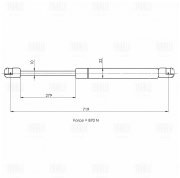 Фото 1/2 GS1804, Газовый упор