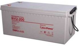 Фото 1/3 CyberPower Аккумуляторная батарея RV 12200W (12В/56 Ач), клемма М6, ДхШхВ 230х138х205мм, вес 18,5кг, срок службы 10 лет