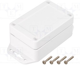 ZP90.60.40SUB TM ASA, Enclosure: multipurpose; X: 90mm; Y: 60mm; Z: 40mm; ZP; ASA; white