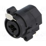 NCJ6FI-H, XLR Connectors XRL COMBO STEREO