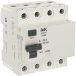 Differential Current Switch (RCD) 4P 40A 30mA Type A VDT R10N ARMAT IEK ...