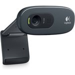 960-001063, Веб-камера, Веб-камера/ Logitech HD Webcam C270, USB 2.0, 1280*720 ...