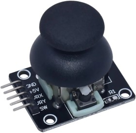 Двухосевой джойстик XY с кнопкой (Arduino)