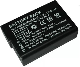 Аккумуляторная батарея для видеокамеры Panasonic Lumix DMC-G3 (DMW-BLD10) 7.2V 1010mAh Li-ion