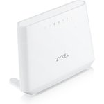 Wi-Fi роутер ZYXEL DX3301-T0-EU01V1F, AX1800, VDSL2/ADSL2+, белый