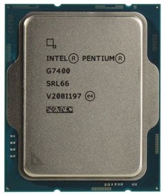 Фото 1/10 CPU Intel Pentium Gold G7400 Alder Lake OEM {3.7ГГц, 6МБ, Socket1700, Intel UHD Graphics 710}